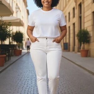 Classic White Women's Jeans